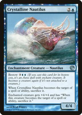 Crystalline Nautilus card from Journey Into Nyx