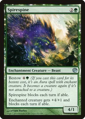 Spirespine card from Journey Into Nyx