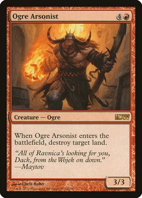 Ogre Arsonist (IDW Comics 2013) card from Media Promos