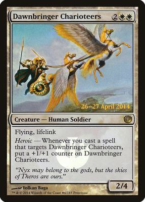 Dawnbringer Charioteers card from Prerelease Cards