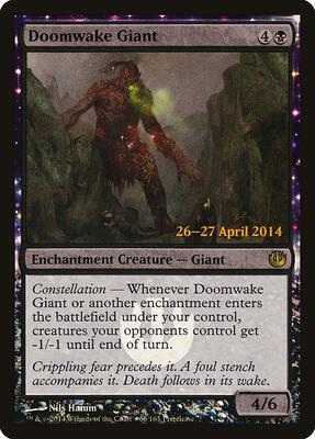 Doomwake Giant card from Prerelease Cards