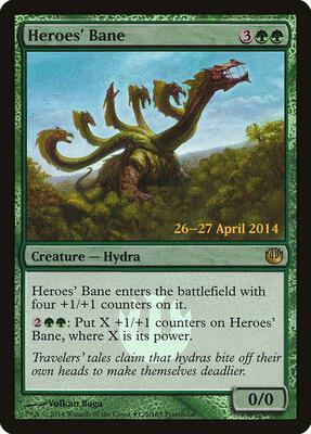 Heroes' Bane card from Prerelease Cards