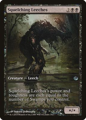 Squelching Leeches card from Game Day & Store Championship Promos