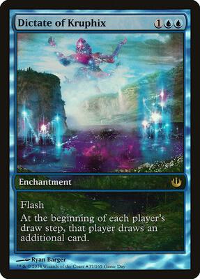Dictate of Kruphix card from Game Day & Store Championship Promos