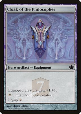 Cloak of the Philosopher card from Hero's Path Promos