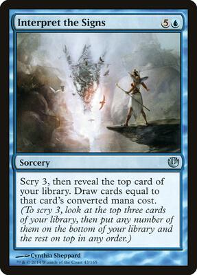Interpret the Signs card from Journey Into Nyx