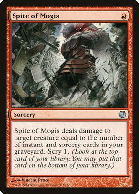 Spite of Mogis card from Journey Into Nyx