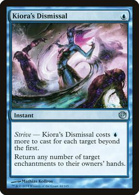 Kiora's Dismissal card from Journey Into Nyx