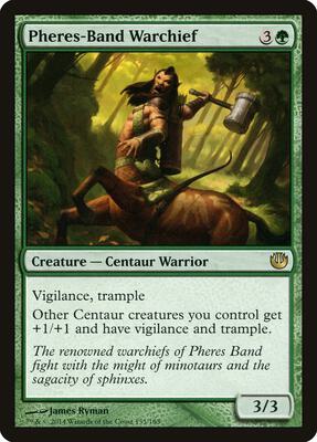 Pheres-Band Warchief card from Journey Into Nyx