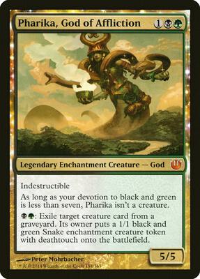Pharika, God of Affliction card from Journey Into Nyx