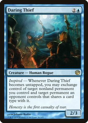 Daring Thief card from Journey Into Nyx