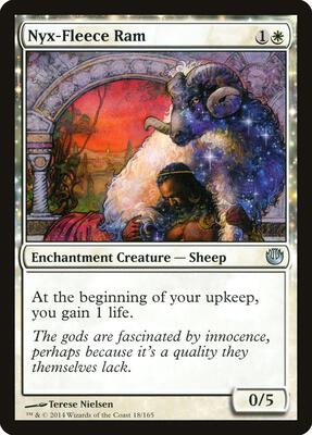Nyx-Fleece Ram card from Journey Into Nyx