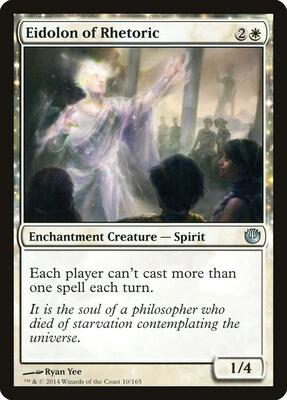 Eidolon of Rhetoric card from Journey Into Nyx