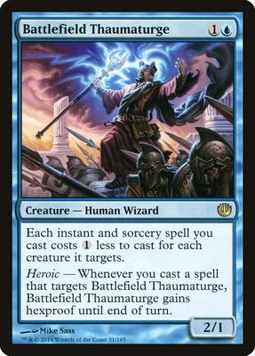 Battlefield Thaumaturge card from Journey Into Nyx
