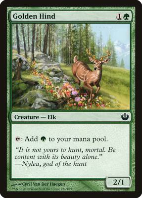 Golden Hind card from Journey Into Nyx