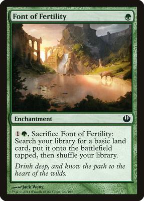 Font of Fertility card from Journey Into Nyx