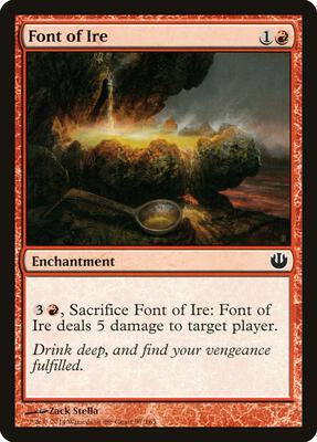 Font of Ire card from Journey Into Nyx