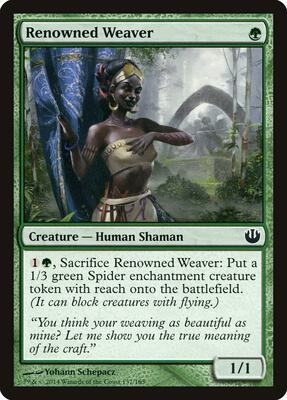 Renowned Weaver card from Journey Into Nyx