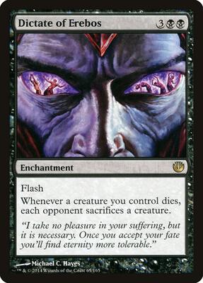 Dictate of Erebos card from Journey Into Nyx