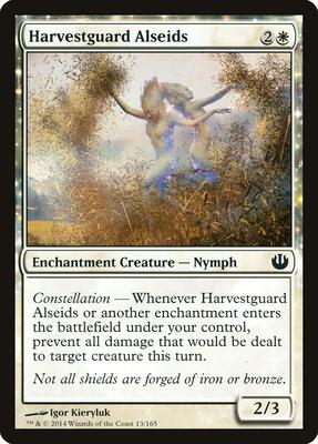 Harvestguard Alseids card from Journey Into Nyx