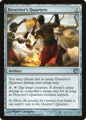 Deserter's Quarters card from Journey Into Nyx