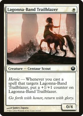 Lagonna-Band Trailblazer card from Journey Into Nyx