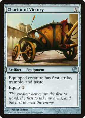 Chariot of Victory card from Journey Into Nyx