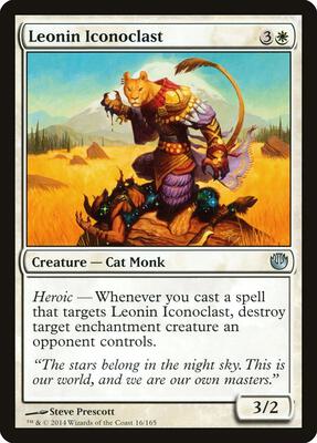 Leonin Iconoclast card from Journey Into Nyx