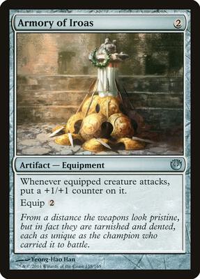 Armory of Iroas card from Journey Into Nyx