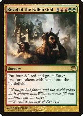 Revel of the Fallen God card from Journey Into Nyx