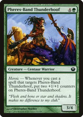 Pheres-Band Thunderhoof card from Journey Into Nyx