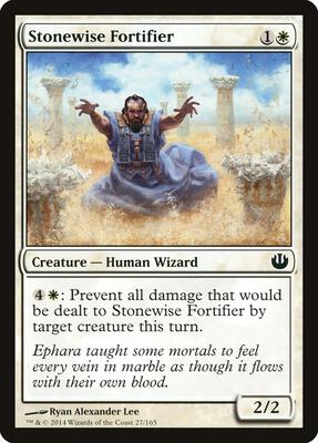 Stonewise Fortifier card from Journey Into Nyx
