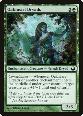Oakheart Dryads card from Journey Into Nyx