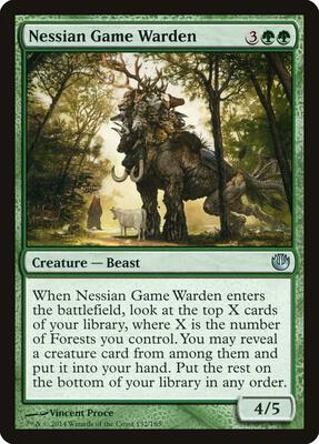 Nessian Game Warden card from Journey Into Nyx