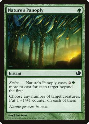 Nature's Panoply card from Journey Into Nyx