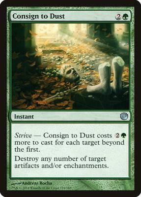 Consign to Dust card from Journey Into Nyx