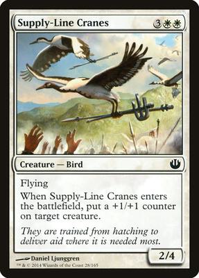 Supply-Line Cranes card from Journey Into Nyx