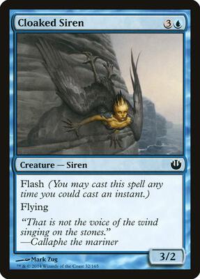 Cloaked Siren card from Journey Into Nyx
