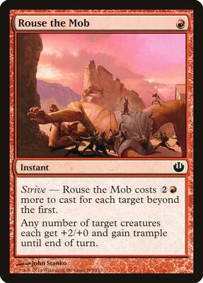 Rouse the Mob card from Journey Into Nyx