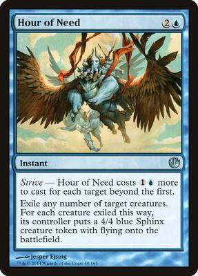 Hour of Need card from Journey Into Nyx
