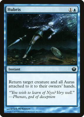 Hubris card from Journey Into Nyx