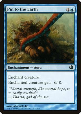 Pin to the Earth card from Journey Into Nyx