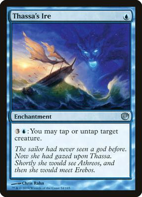 Thassa's Ire card from Journey Into Nyx