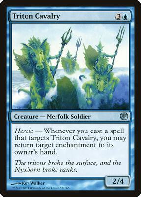 Triton Cavalry card from Journey Into Nyx