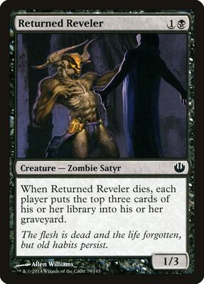 Returned Reveler card from Journey Into Nyx