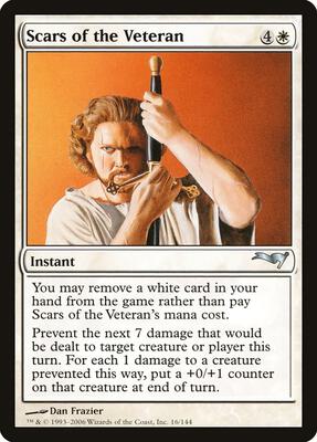 Scars of the Veteran card from Coldsnap Theme Deck Reprints