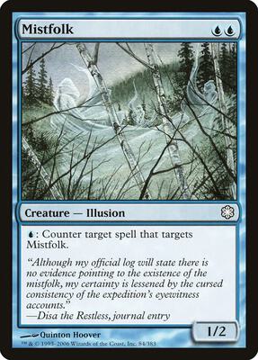 Mistfolk card from Coldsnap Theme Deck Reprints
