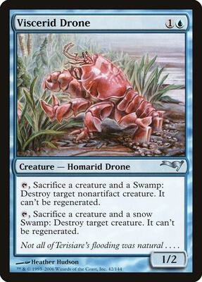 Viscerid Drone card from Coldsnap Theme Deck Reprints