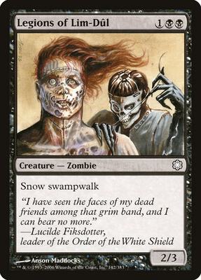 Legions of Lim-Dul card from Coldsnap Theme Deck Reprints