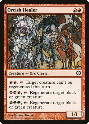 Orcish Healer card from Coldsnap Theme Deck Reprints